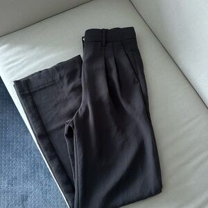 Wilfred Black Pleated Dress Trousers